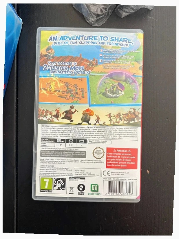 Astérix Obélix XXL 3 Menhir de Cristal Édition Limitée Switch 2 figurines – photo 3